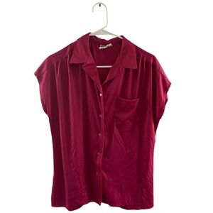 Felice Vintage Blouse Hot Pink Size 14